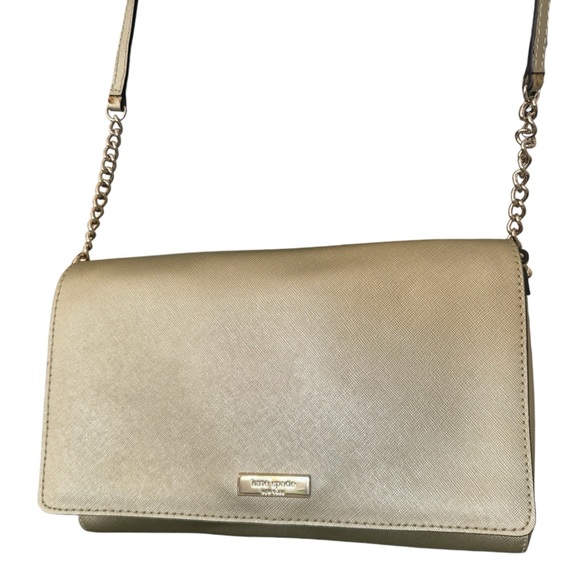 Kate Spade Tilden Place Alek Gold Crossbody Purse - Picture 9 of 12